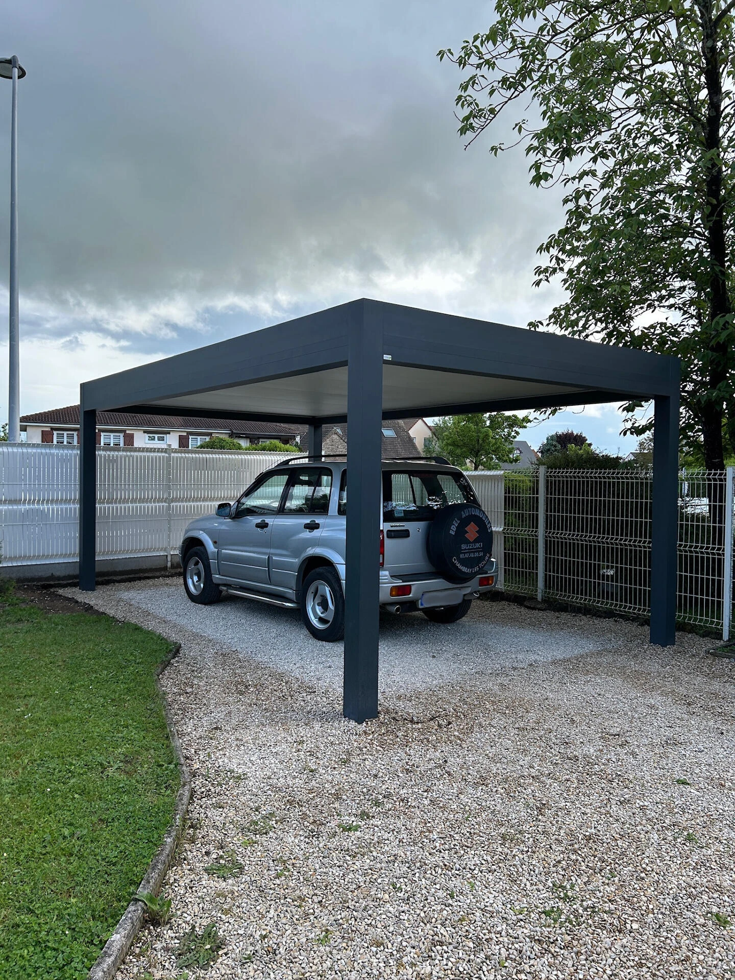 Carport aluminium Classic' Toit Plat