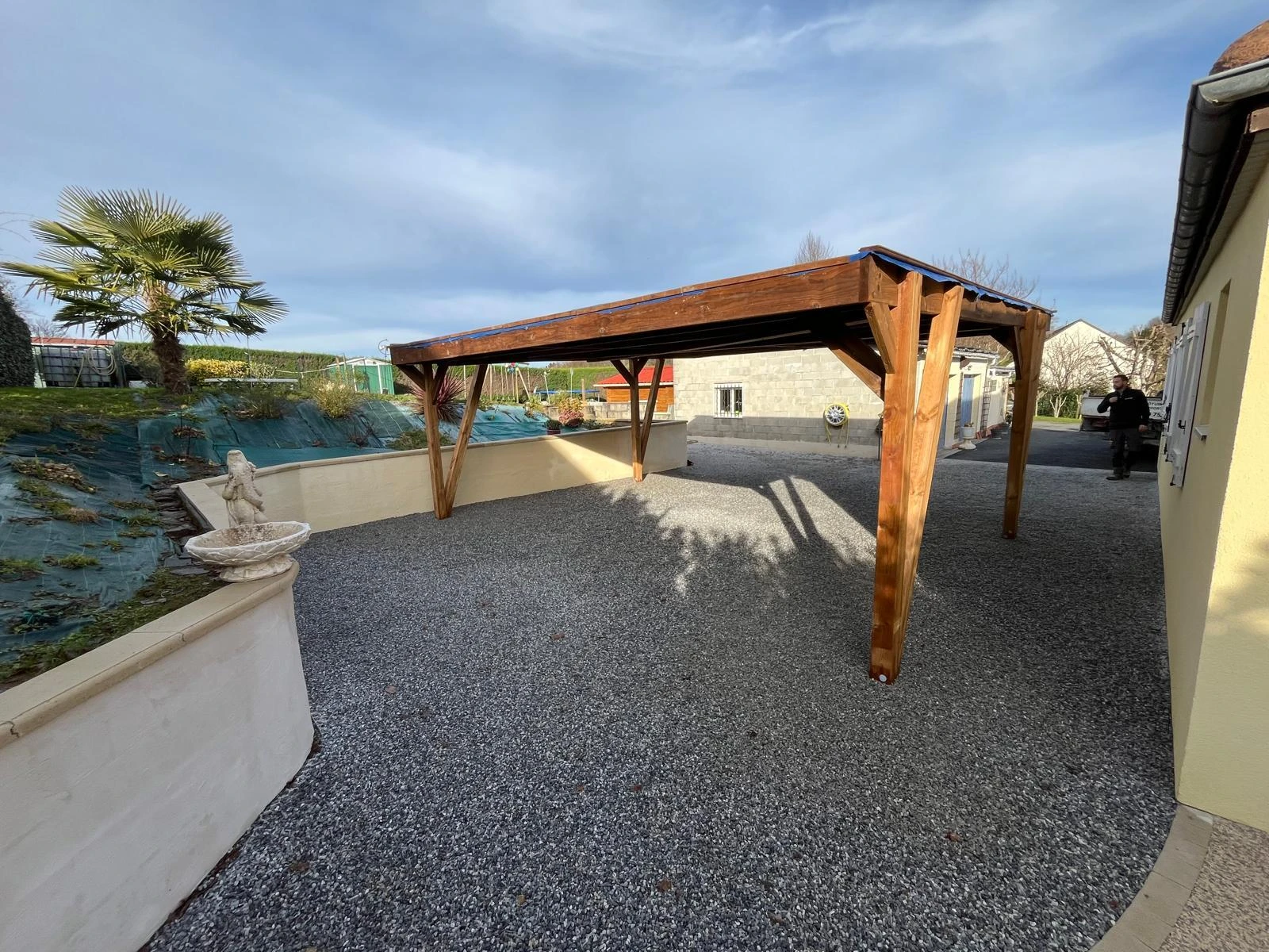 Carport bois DoMaNatur'