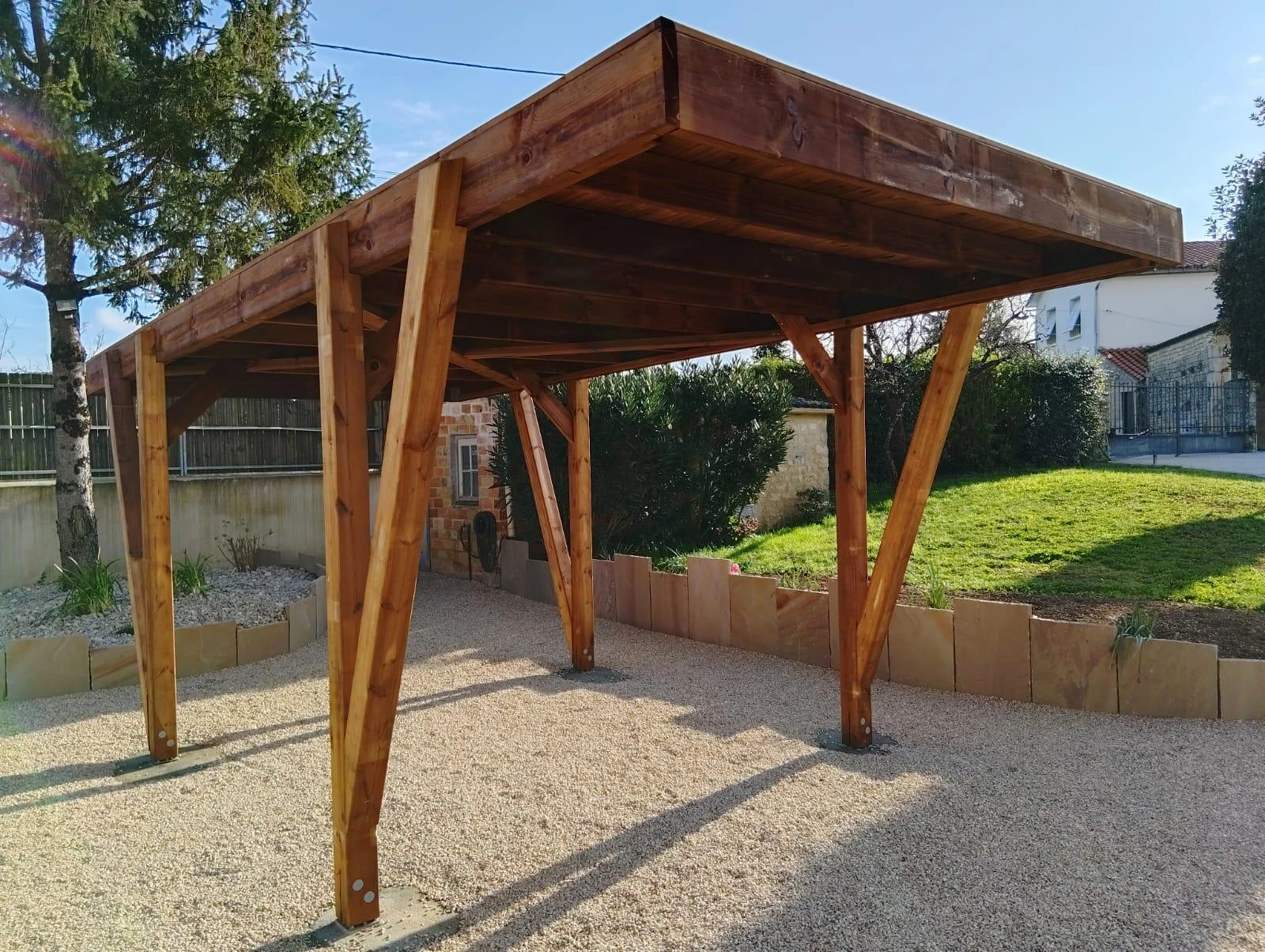 Carport DoMaNatur' en bois