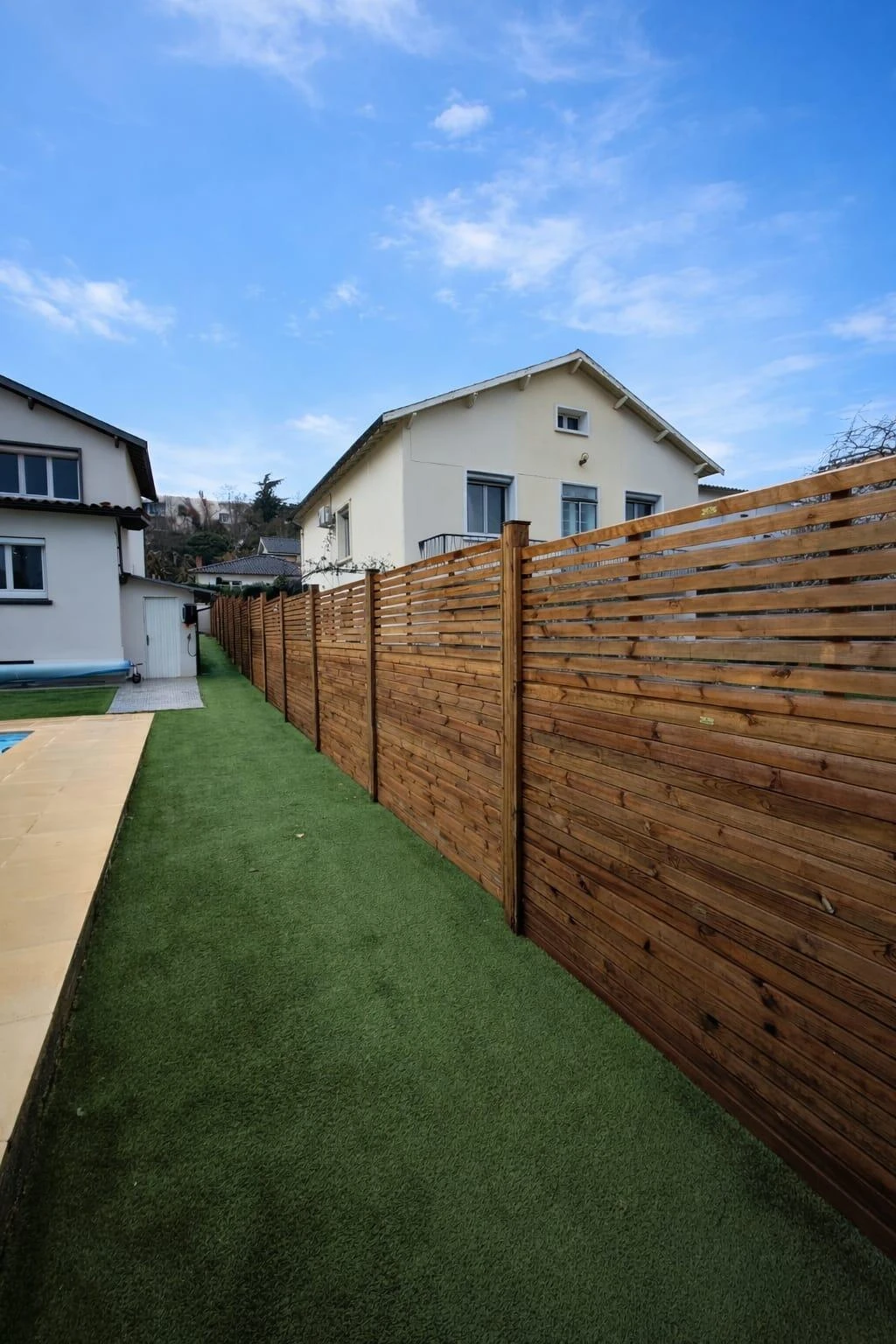 Clôture bois