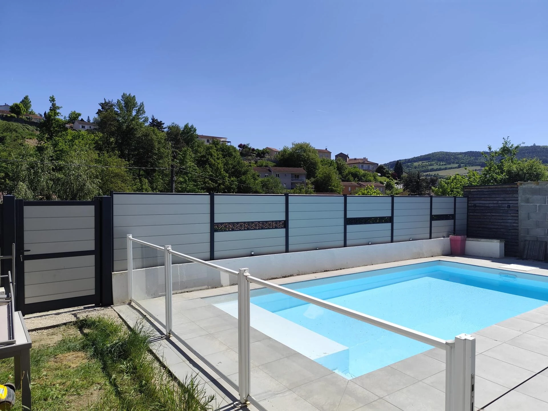 Clôture DOMASTYL' avec décor