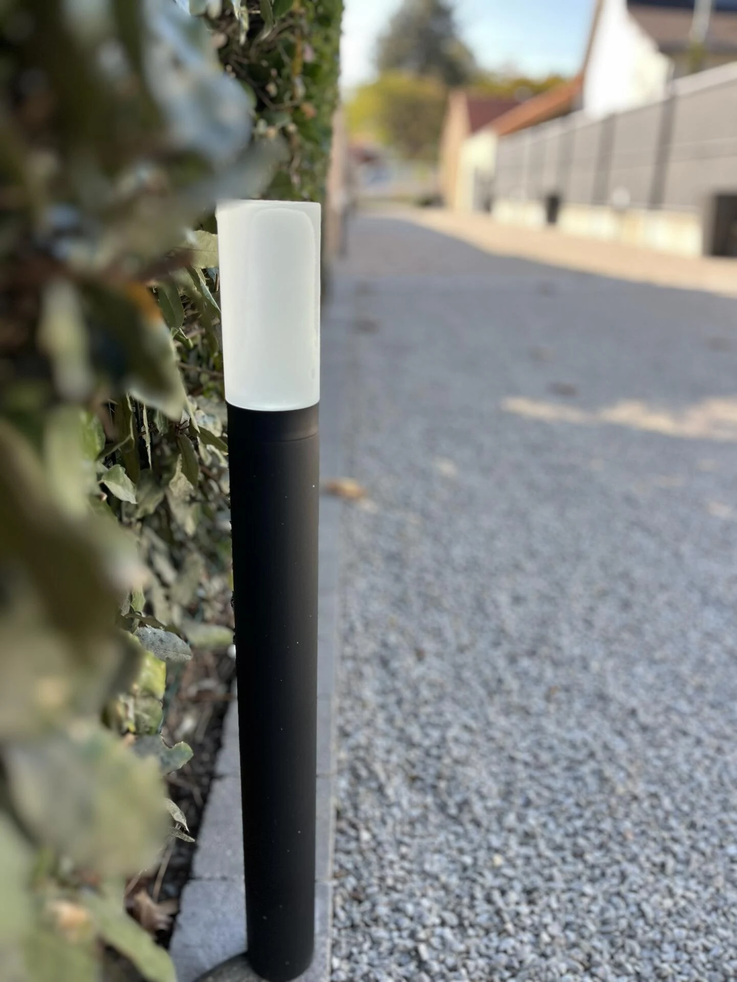 Cour en Alvéostar et pavés avec mise en lumière lightpro