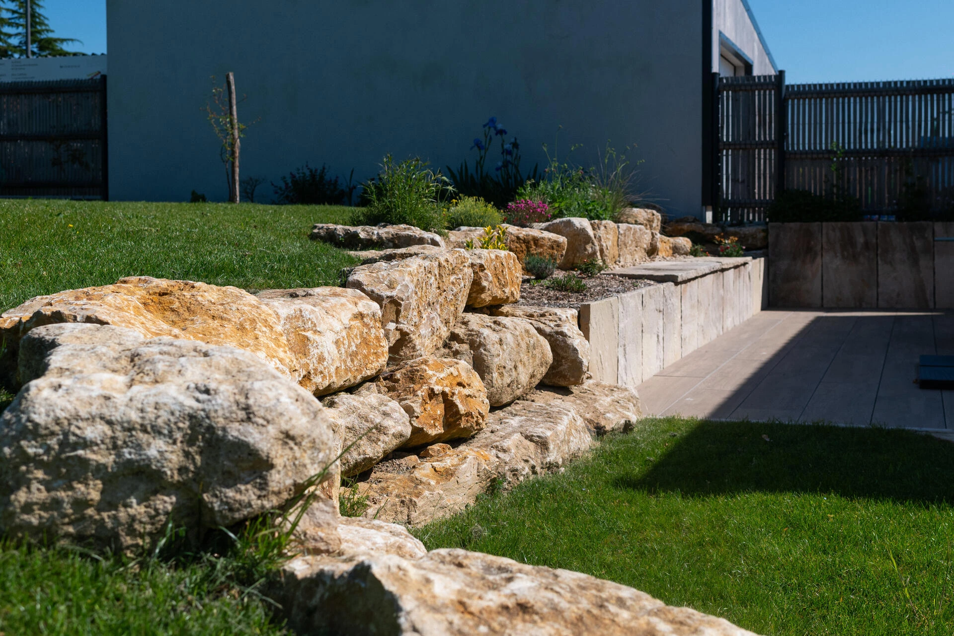Enrochement Calcaire
