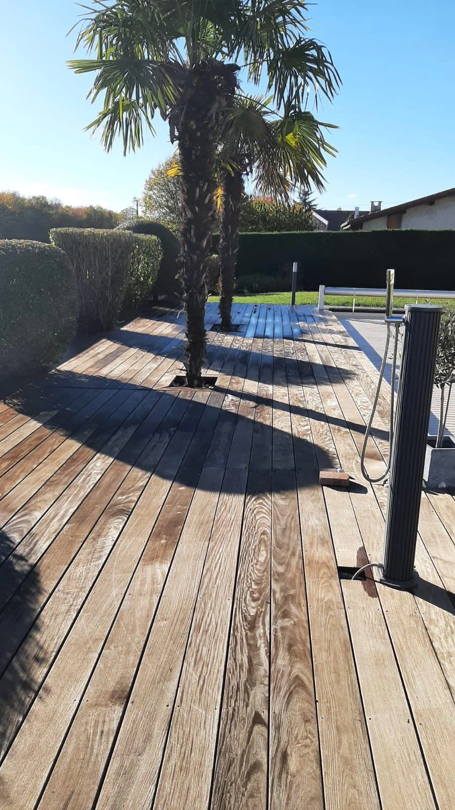 Nettoyage terrasse en bois