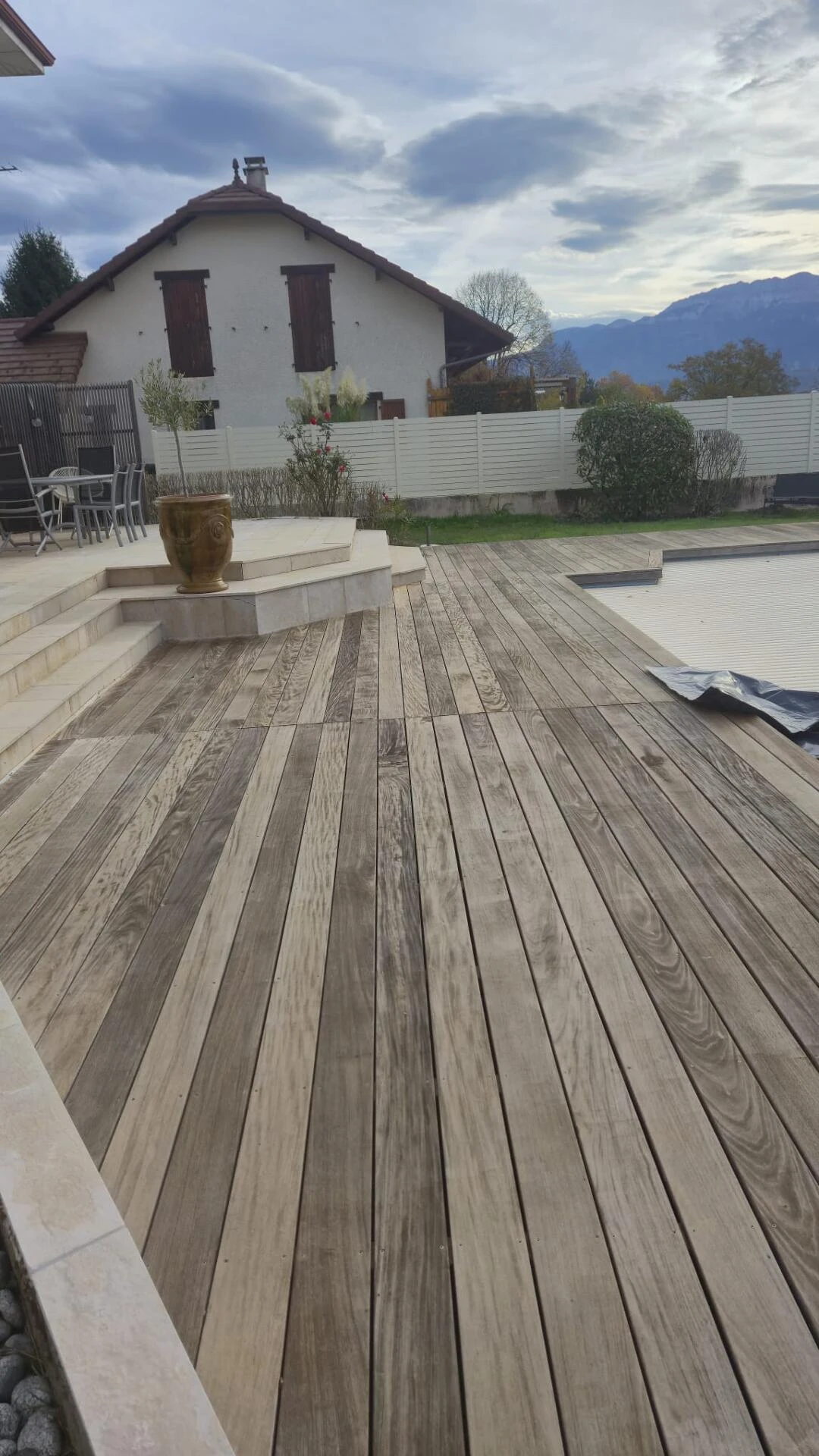 Nettoyage terrasse en bois