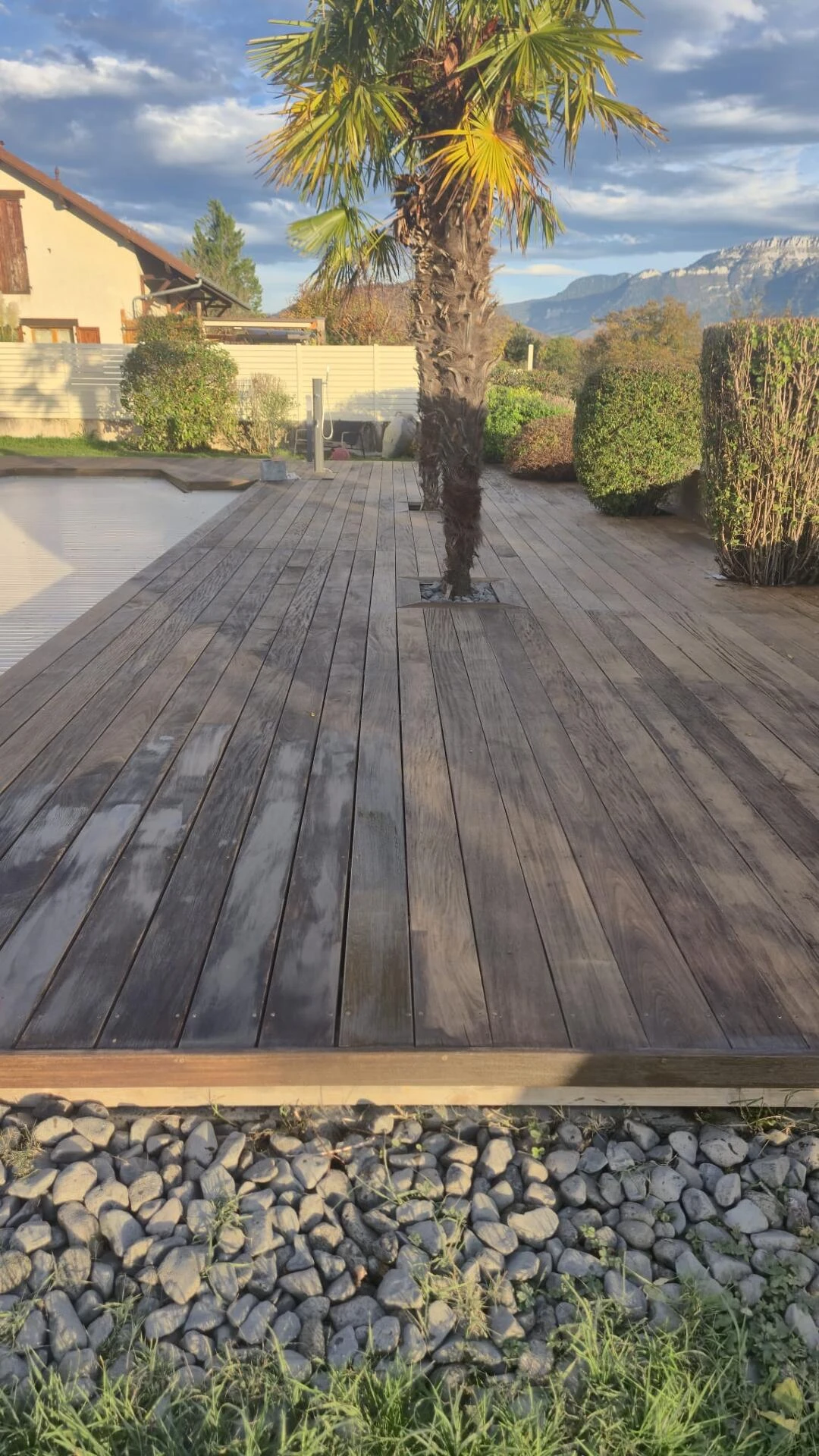 Nettoyage terrasse en bois