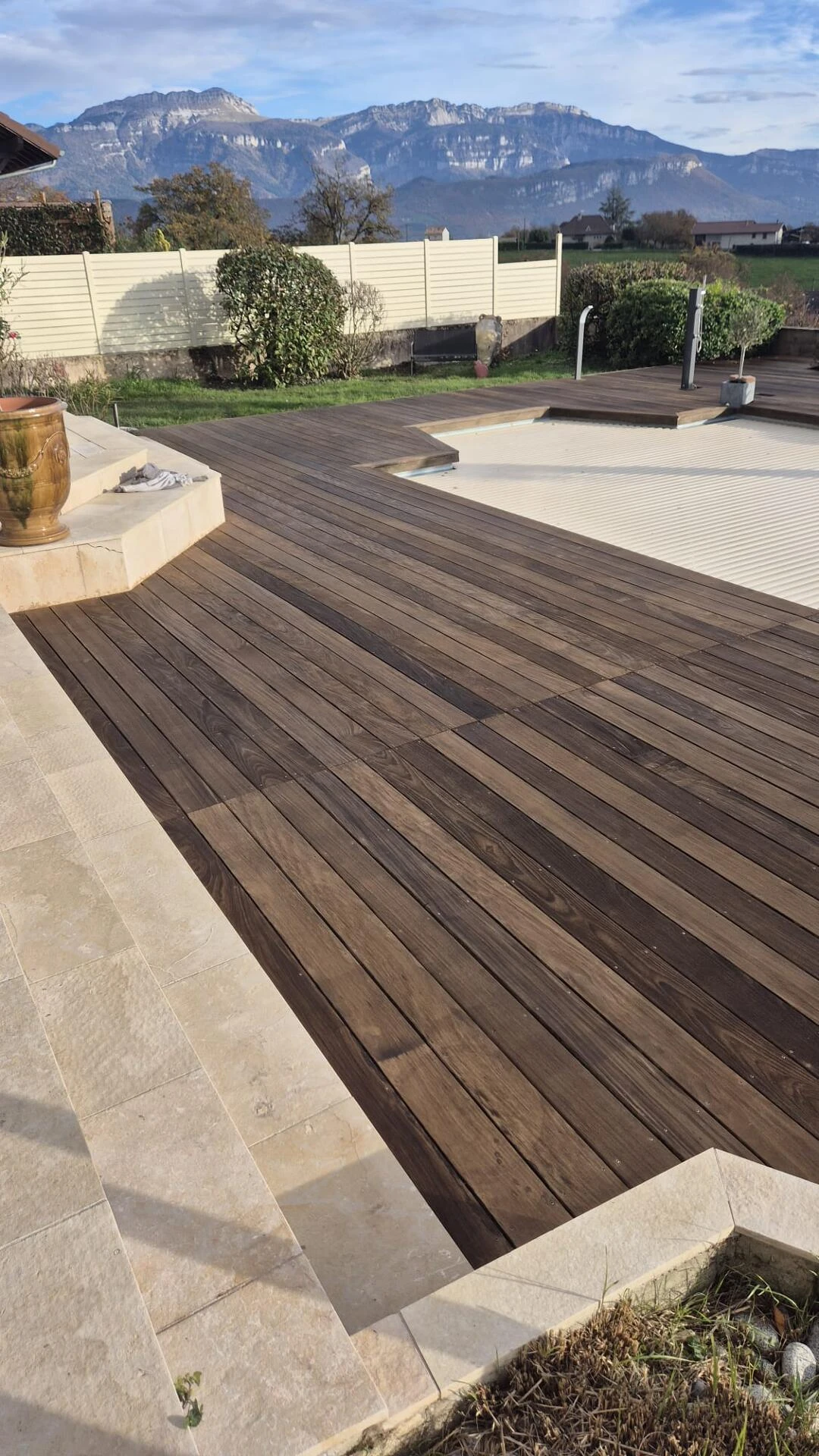 Nettoyage terrasse en bois