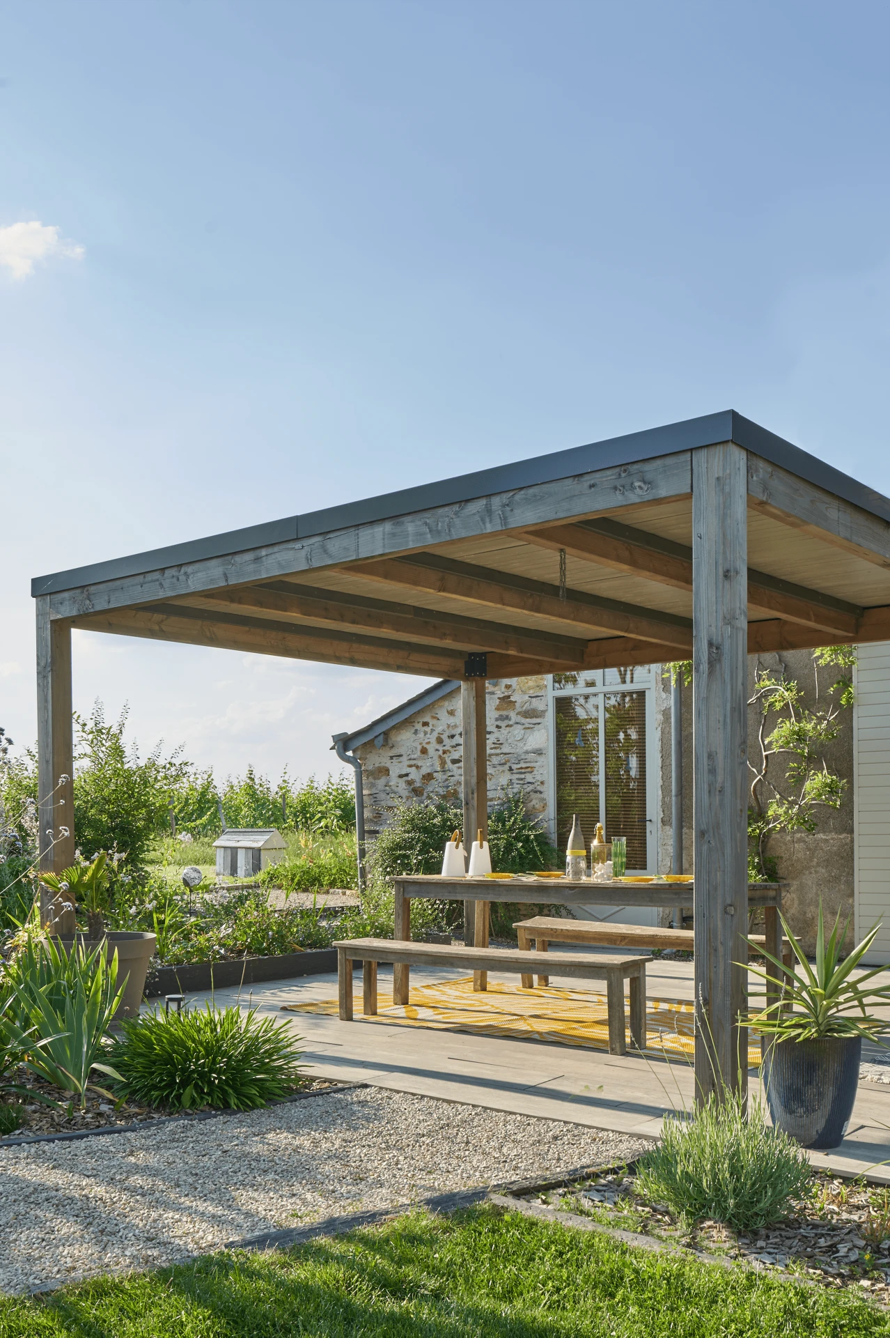 Pergola bois DoMaNatur' Samana