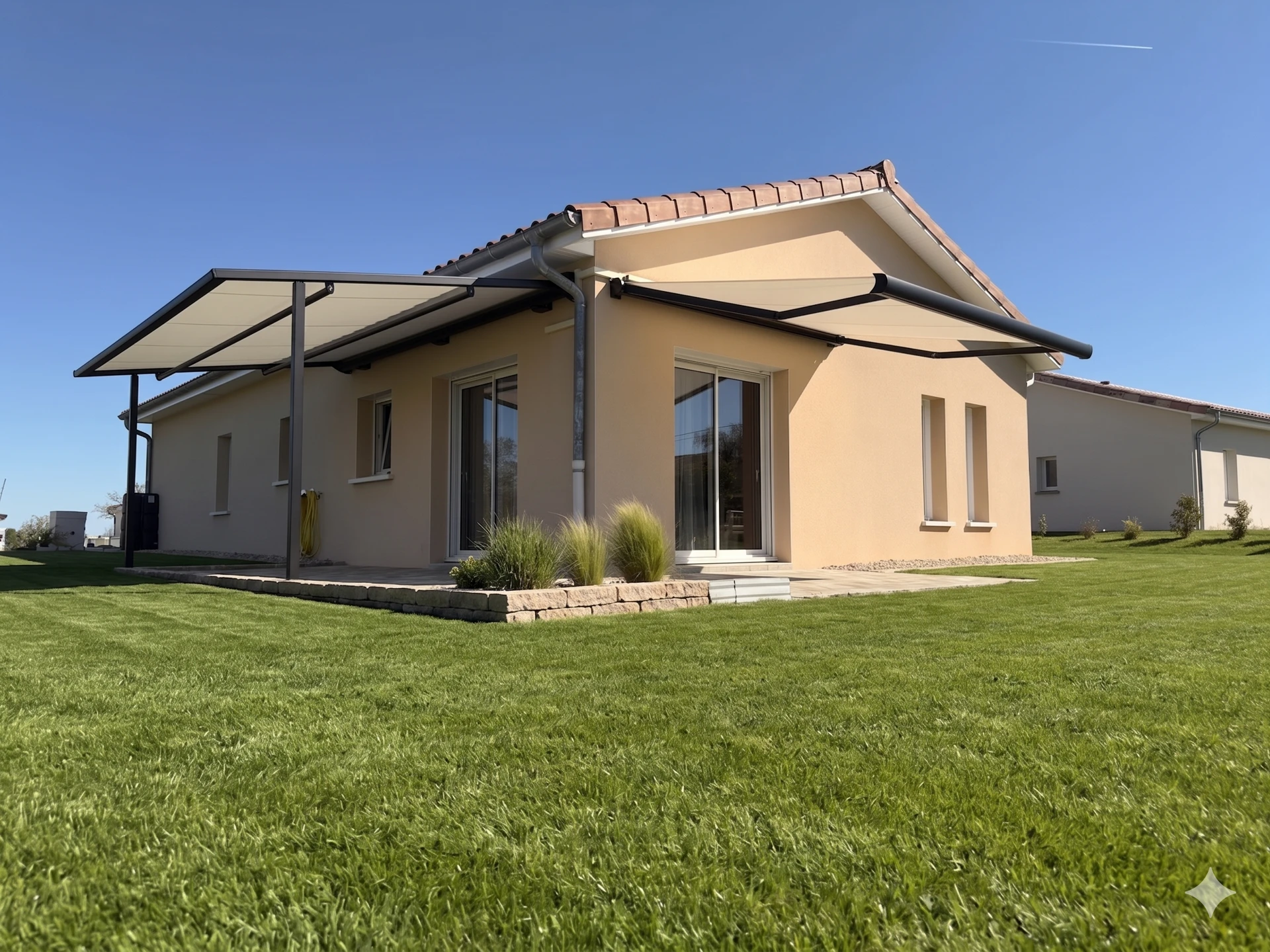 Pergola DoMaSun'zip et store banne DoMaSun'