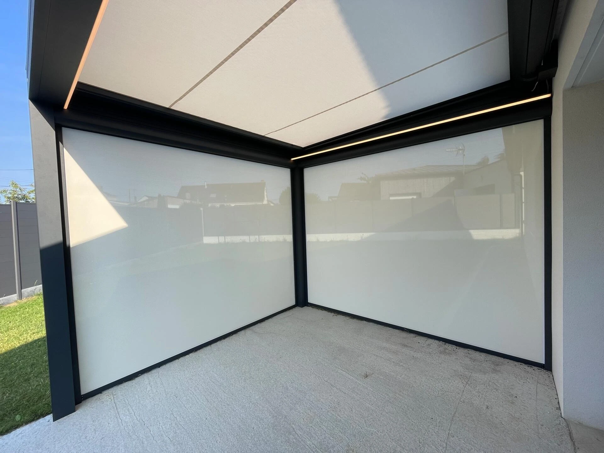 Pergola Ventury Zip'-Store enroulable