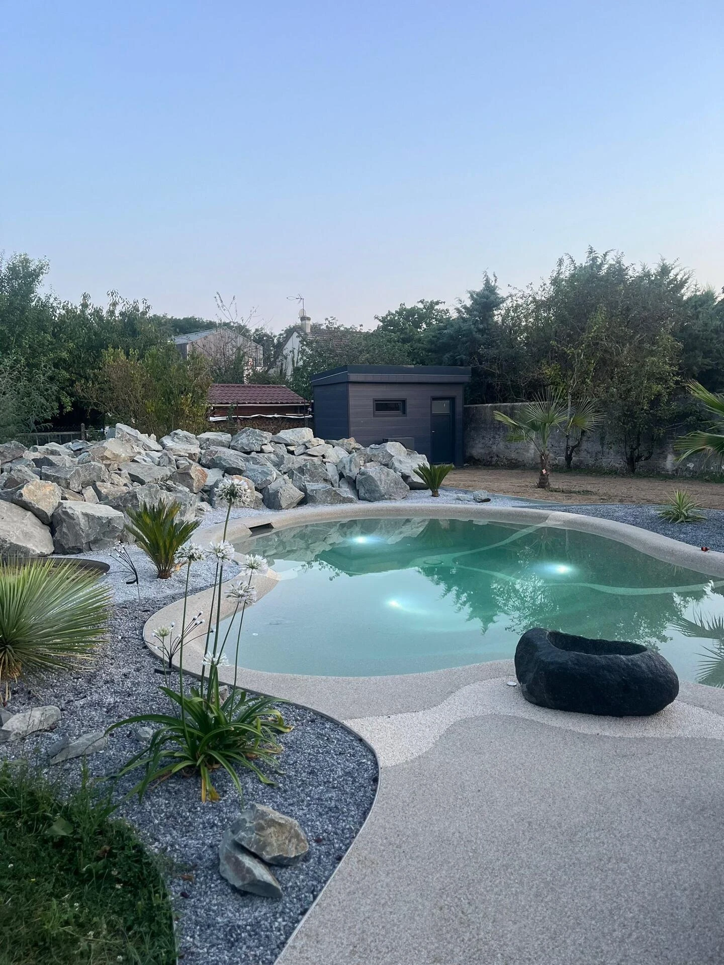 Piscine lagon