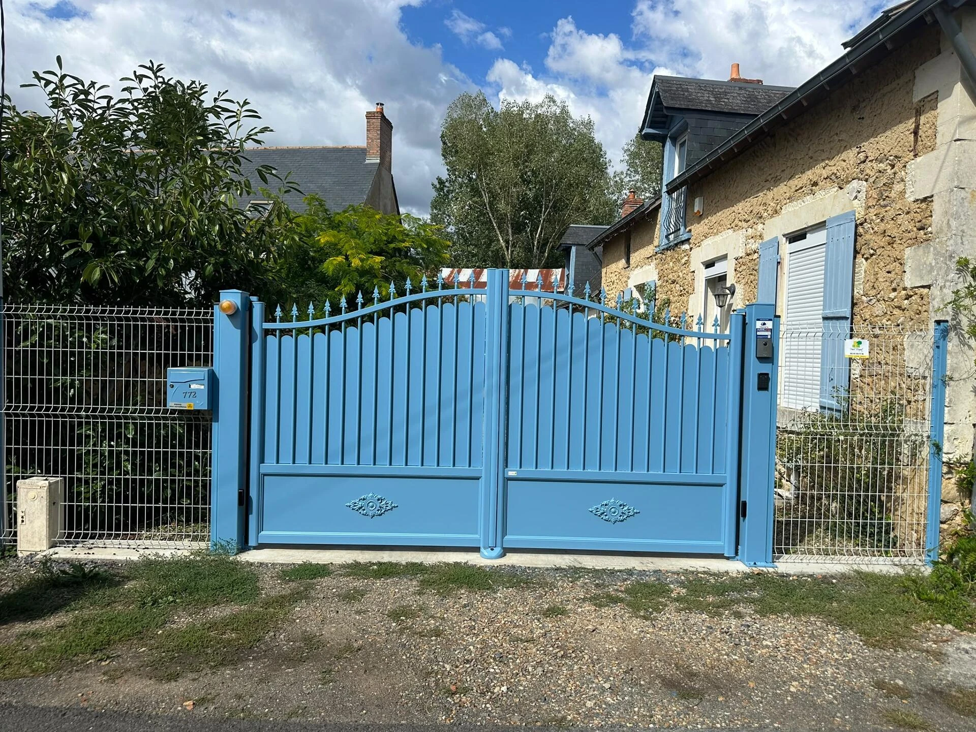 Portail aluminium Authentique IVC