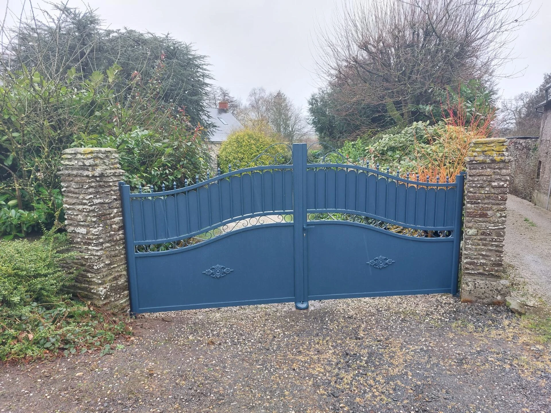 Portail aluminium Authentique IVC