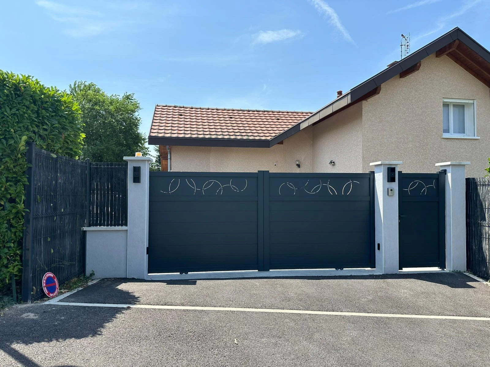 Portail portillon Classic Néo Vision Horizontal