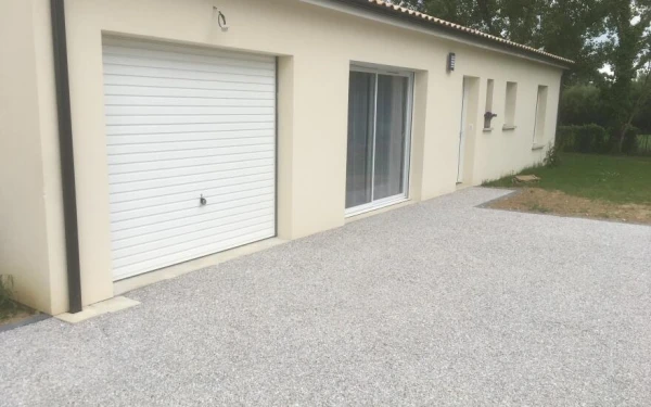 Allée de garage en Alvéostar® - Entreprise Chauveau