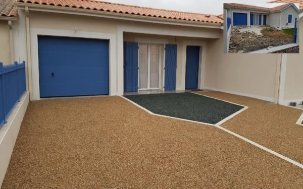 Allée de garage en Gravistar®