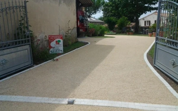 Allée de garage en Gravistar®