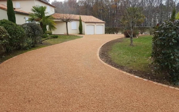 Allée de garage en Gravistar® - Entreprise B-L