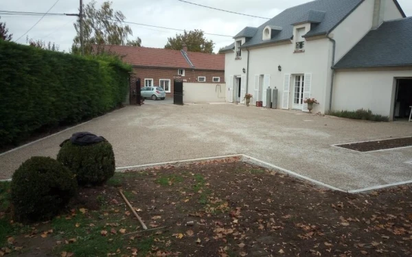Allée de garage en Gravistar® - Entreprise Camus