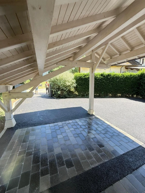 Allée de garage en pavé La Marjolaine