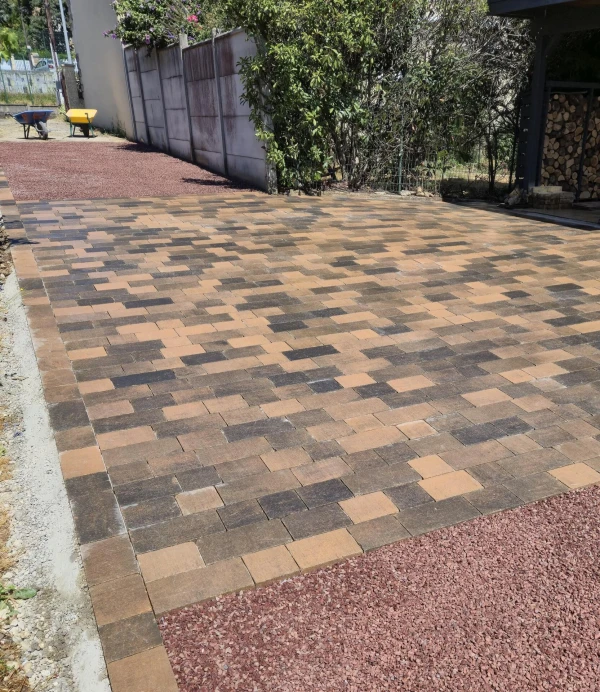 Allée de garage en Pavé Marjolaine