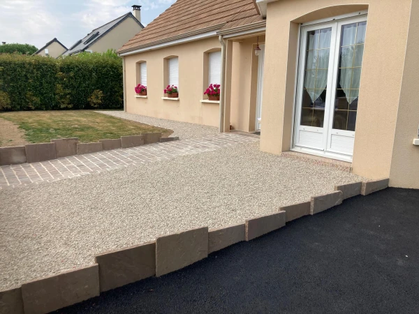 Allée de jardin en Alvéostar®