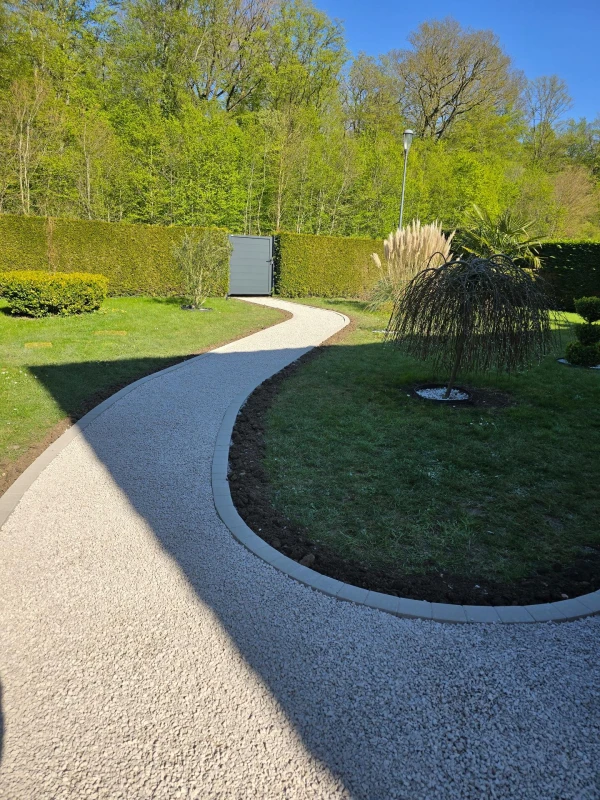 Allée piétonne Alvéostar beige clair