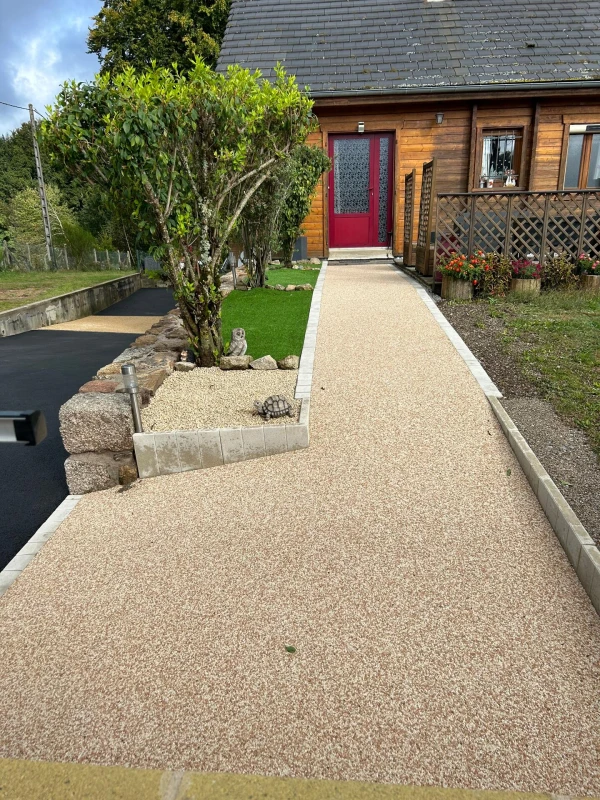 Allée piétonne en Hydrostar®