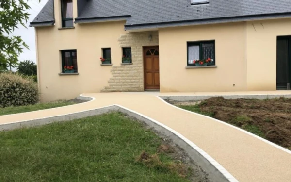 Allée piétonne en Minéralstar®