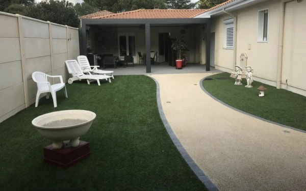 Allée piétonne en Minéralstar®