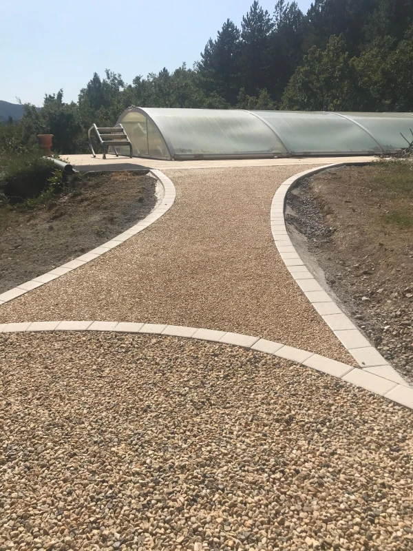 Allée piétonne en Minéralstar ®
