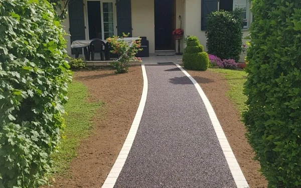 Allée piétonne en Stardraine®