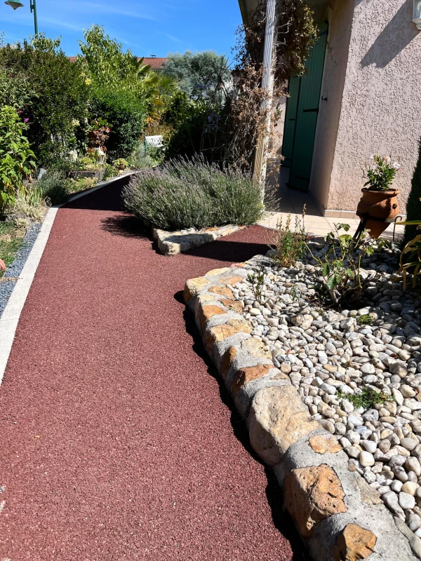Allée piétonne en Stardraine