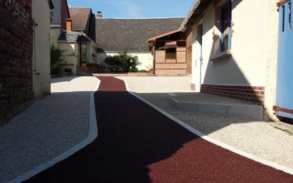Allée piétonne en Stardraine®
