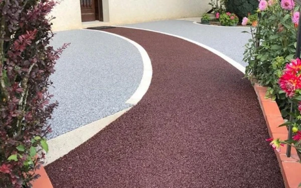 Allée piétonne en Stardraine® et Hydrostar®