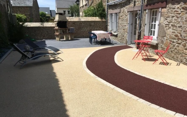 Allée piétonne en Stardraine® et Minéralstar®