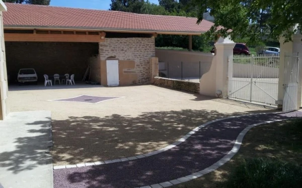 Allée Piétonne en Stardraine®, Gravistar® et Pavé La Couture®