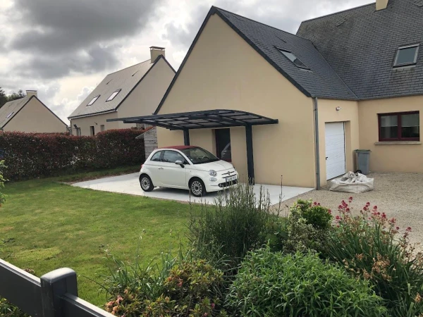Carport aluminium Classic' cintré design