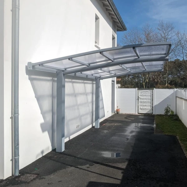 Carport aluminium Classic' cintré design