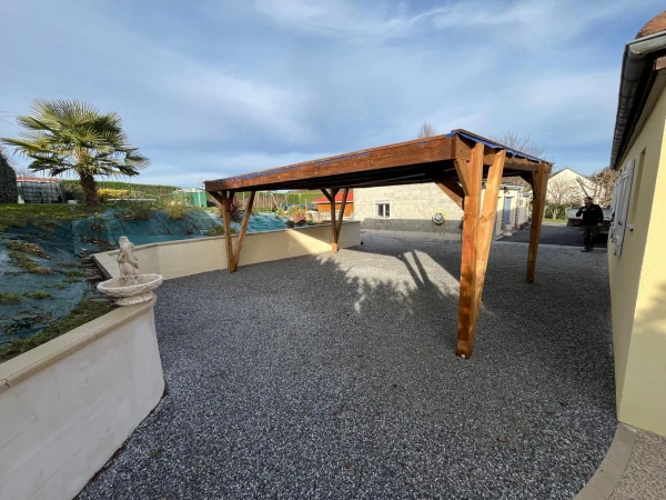 Carport bois DoMaNatur'