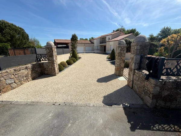 Chemin en Alvéostar beige