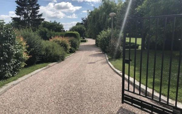 Chemin en Gravistar® - Entreprise Carpentier