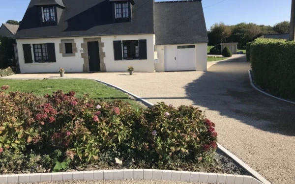 Chemin en Gravistar® et Pavé La Couture®