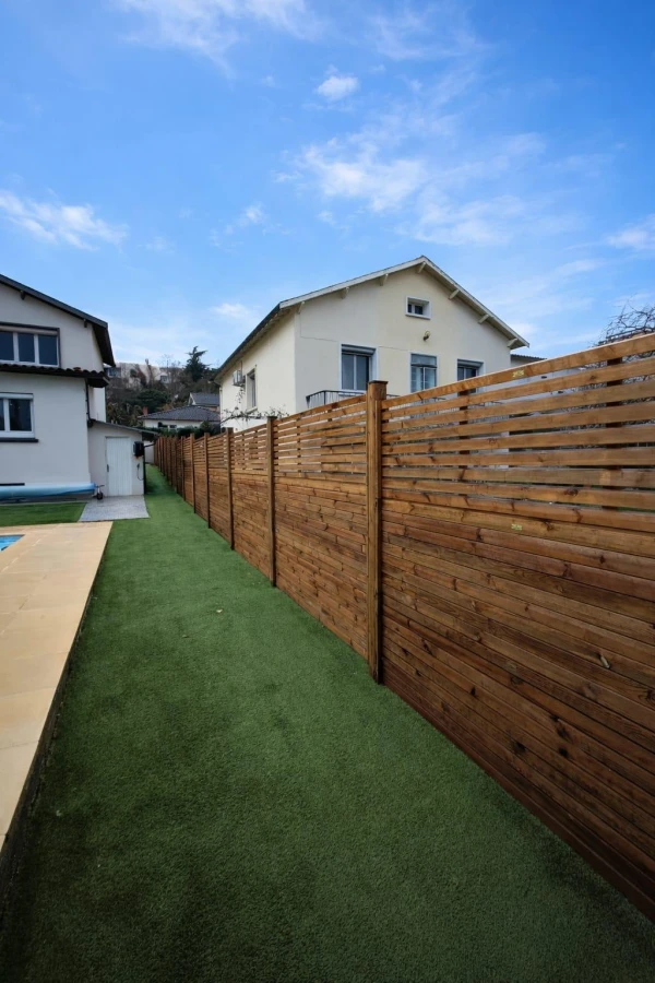 Clôture bois