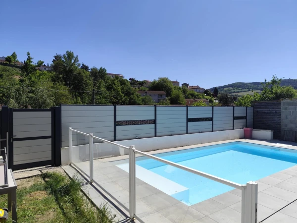 Clôture DOMASTYL' avec décor
