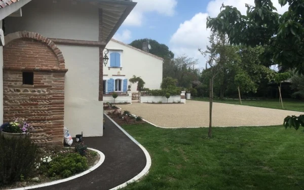 Cour en Gravistar® - Entreprise Babusiaux