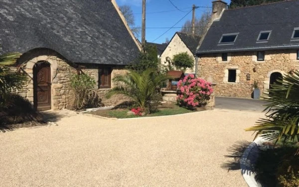 Cour en Gravistar® - Entreprise Leclair