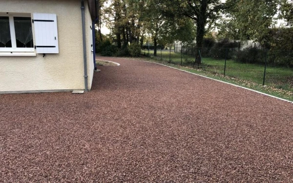 Cour en Gravistar® - Entreprise Neau
