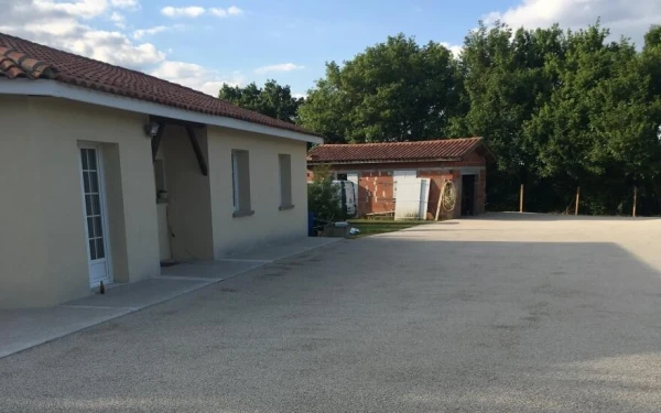 Cour en Gravistar® - Entreprise Salafranque