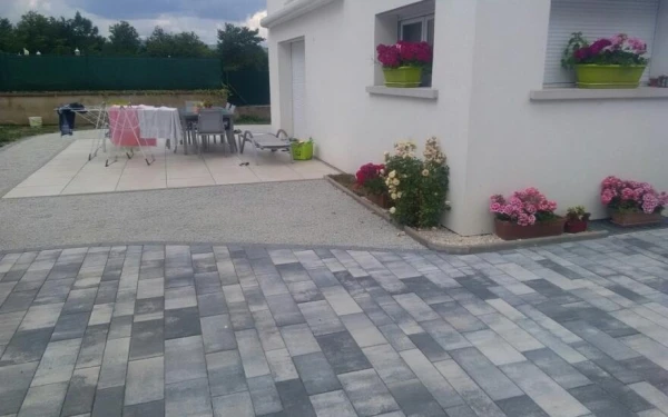 Cour en Pavage